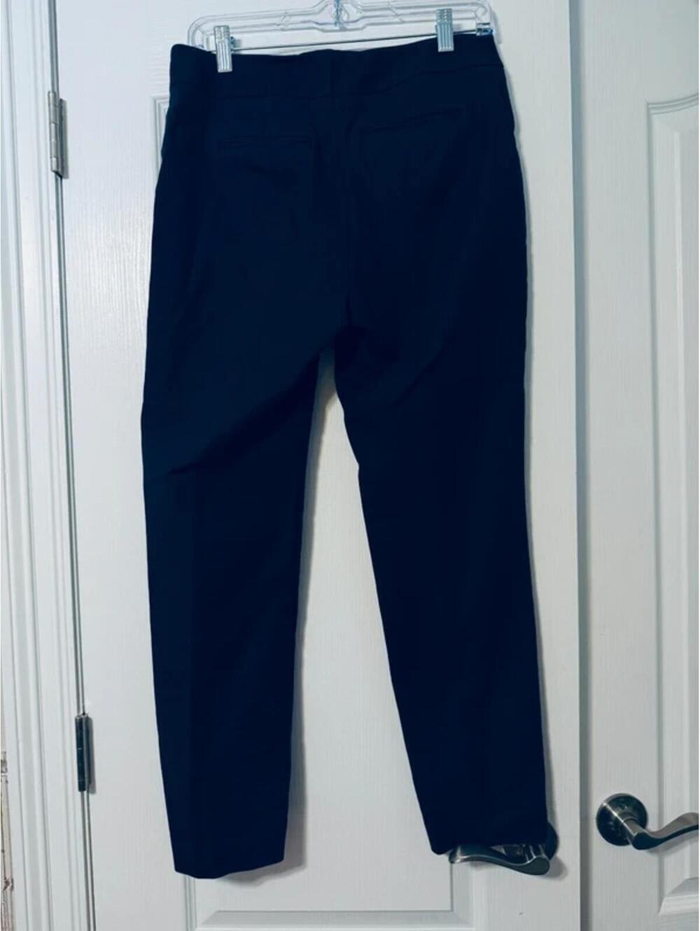 Limited Too Navy Slim Straight Leg Pants, Size 4